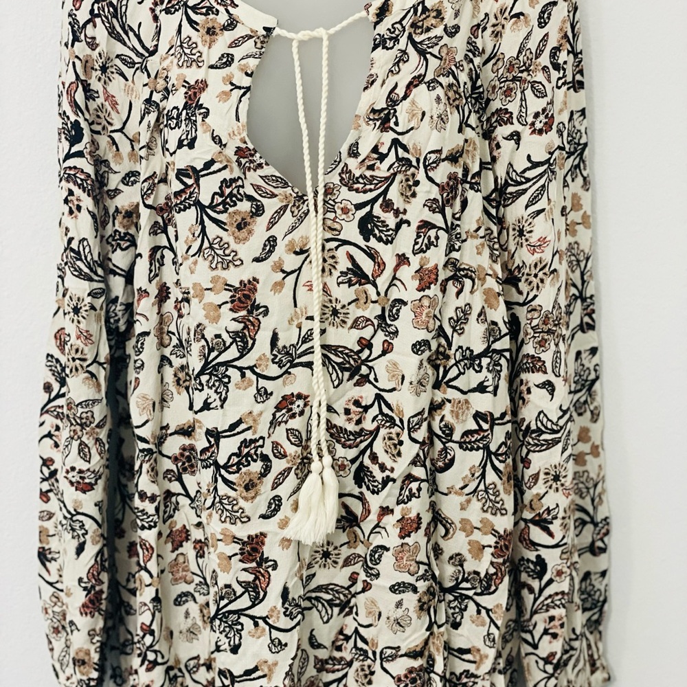 Floral Print Women's Top
